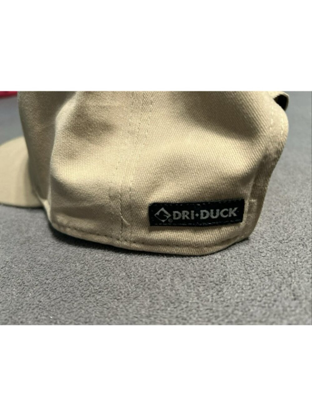 Dri-Duck Mens Tan Baseball Cap Schaeffers Logo Wildlife Embroidery Adjustable Co - Picture 7 of 9